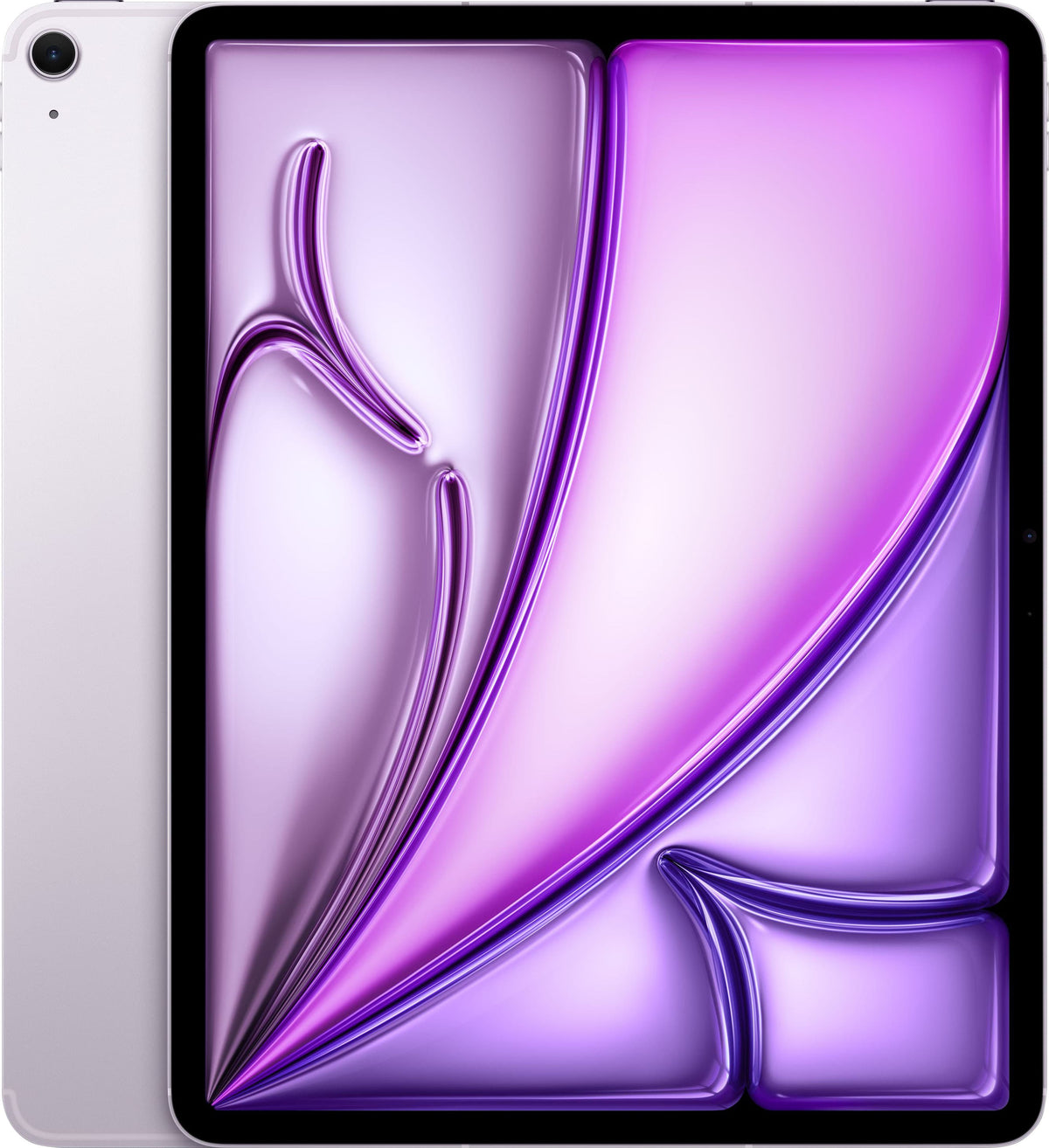 Apple - 13-inch iPad Air M4 chip Wi-Fi + Cellular 256GB - Purple (Unlocked)