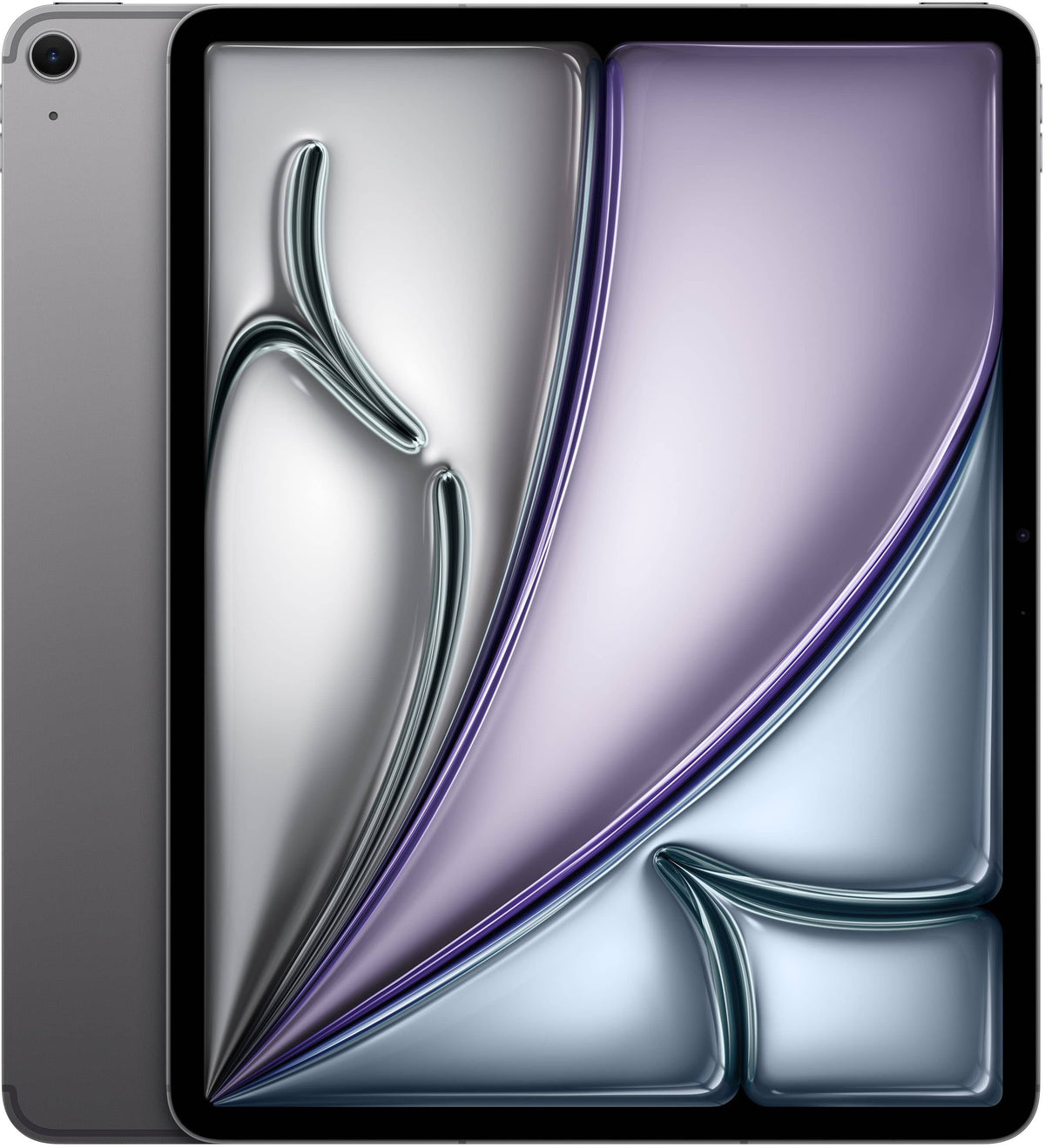 Apple - 13-inch iPad Air M4 chip Wi-Fi + Cellular 256GB - Space Gray (Unlocked)