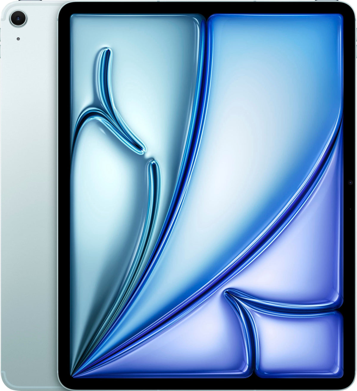 Apple - 13-inch iPad Air M4 chip Wi-Fi + Cellular 256GB - Blue (Unlocked)